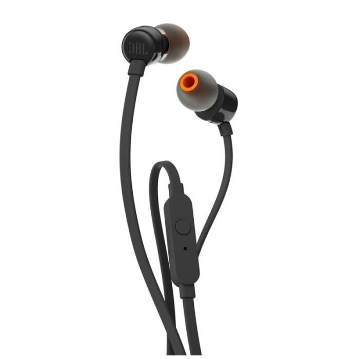 Ecouteurs filaire intra auriculaires JBL Tune 160 Noir Ecouteurs filaire intra auriculaires JBL Tune 160 Noir