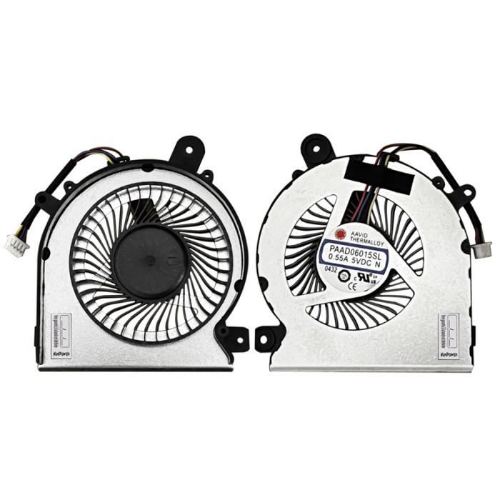 Ventilateur de GPU Fan 4Pin Pour MSI GF76 Series - Kinpower