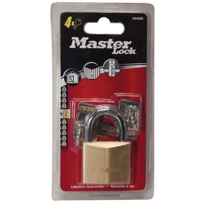 Cadenas laiton - 40 mm - anse acier 22 mm