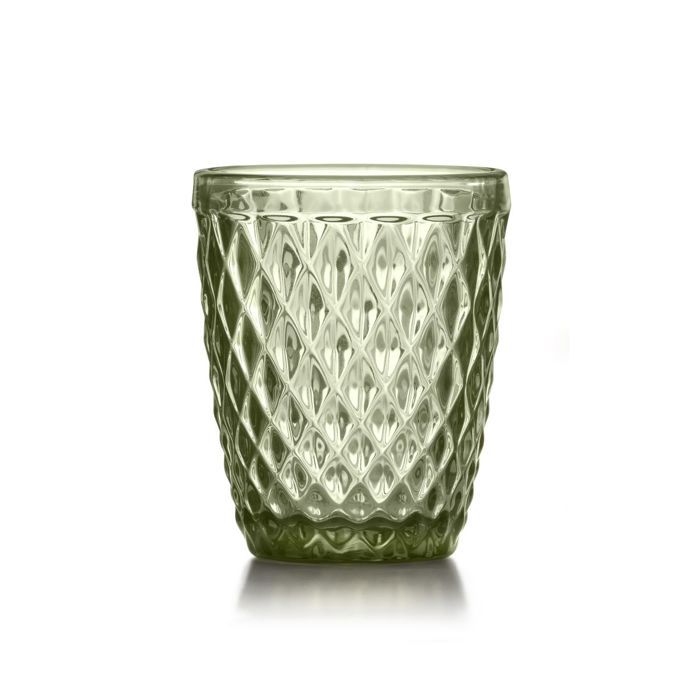 Diamond Vert - 6 verres à eau 22 cl