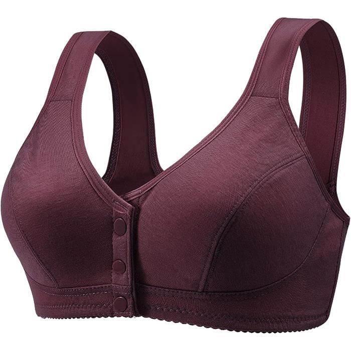 soutien gorge sans armature attache devant