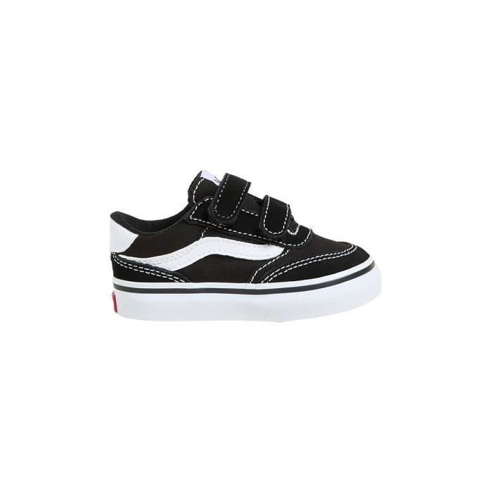 Vans Chaussures pour Garçons - VANS - Brooklyn Ls VN000D7XBA21 - Noir - Lacets - Plat