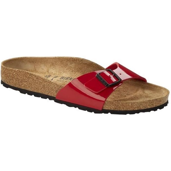 birkenstock femme rouge