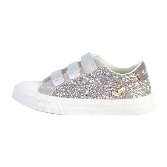 Kaporal Basket Enfant - KAPORAL - Toundra - Argent - Scratch - Fille