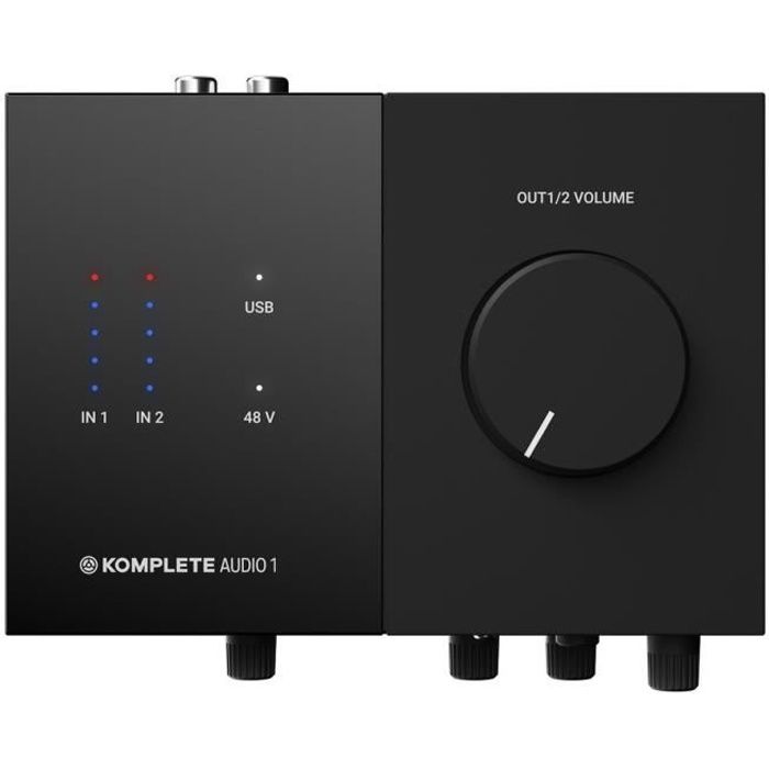 NATIVE INSTRUMENTS - KOMPLETE AUDIO 1 - Carte son 1 voix