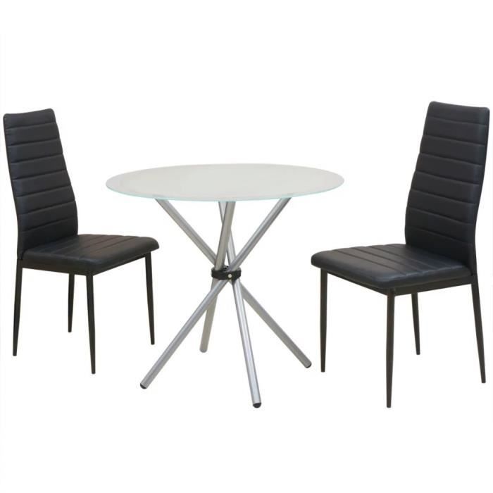 Ensemble de table et chaise de salle à manger Contemporain Scandinave 3