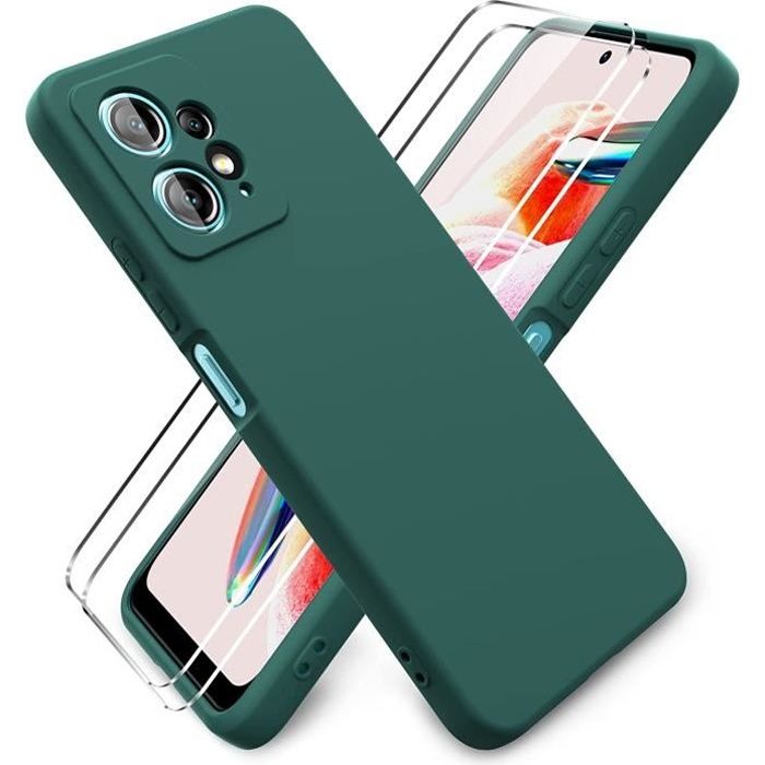 Coque Avec Verre Trempé Pour Xiaomi Redmi Watch 5 Lite - Protection Complète Anti-Choc (2 Pack)