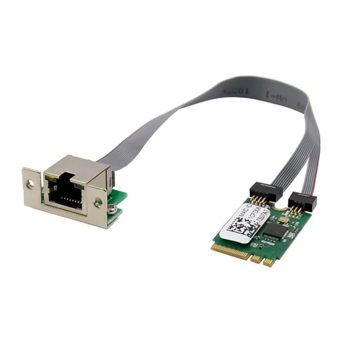 Carte RéSeau Serveur PCIE X1 RTL8125B Carte RéSeau Multi-Gigabit 2,5 Carte RéSeau Serveur PCIE X1 RTL8125B Carte RéSeau Multi-Gigabit 2,5