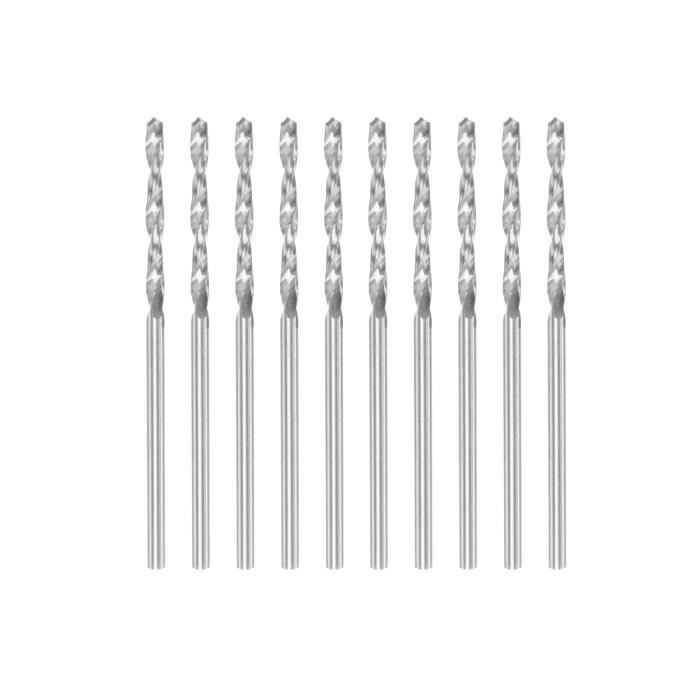 Foret Hélicoïdal Titane 7mm M35 Avec Tige Hexagonale 1/4" - 110mm Pour Perceuse, Perçage Acier, Inox, Bois, Métal