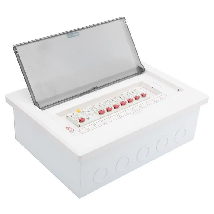 Boîte De Distribution Superplate Pour Lampes De Toit – Diamètre 100 Ou 130 Mm – à Baïonnette – Blanc