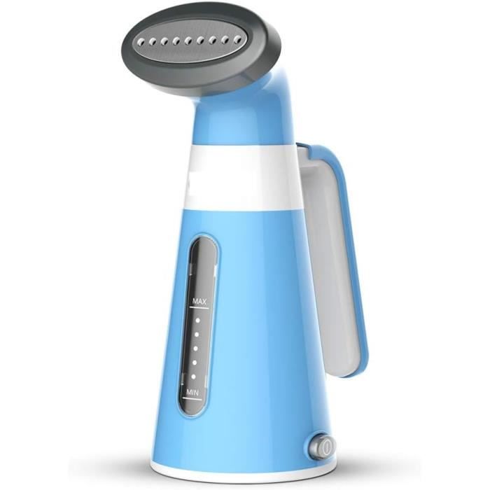 Steamer Portable Rose Sunshine Mini Défroisseur Vapeur Portable Rechargeable – 15 Secondes, Idéal Voyage & Maison, Rose Pastel