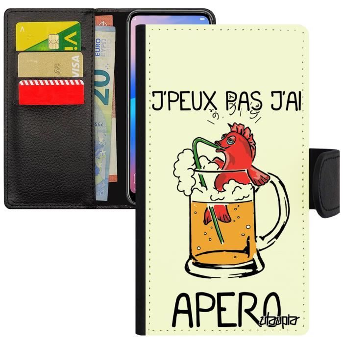 Coque Iphone 6 6s Plus J Peux Pas J Ai Apero Poisson Rouge Dessin Noir Comique Drole Blanc Humoristique Bourre Biere De Apple Cdiscount Telephonie