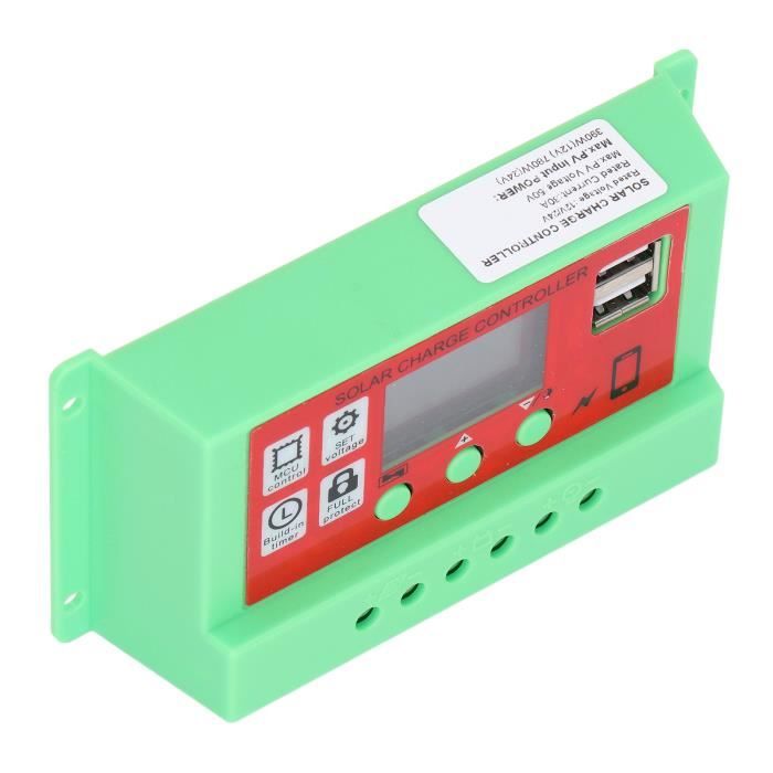 OTOTEC 1 Contrôleur De Charge Batterie Panneau Solaire 30 A 12 V/24 V