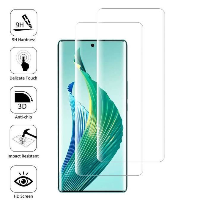 Ibywind 2 Protector Pantalla Compatible Con Honor Magic 7 Lite/X9c 5G 6.78" 1 Protector Cámara 1