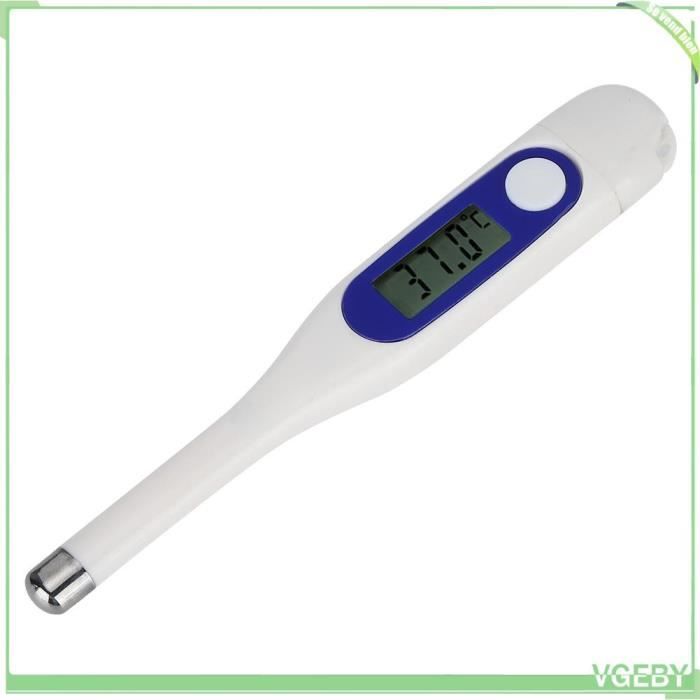 Comparer les prix de Thermomètre Animal Vétérinaire Numérique LCD pour Bovins Chevaux Porcs Chiens - VGEBY