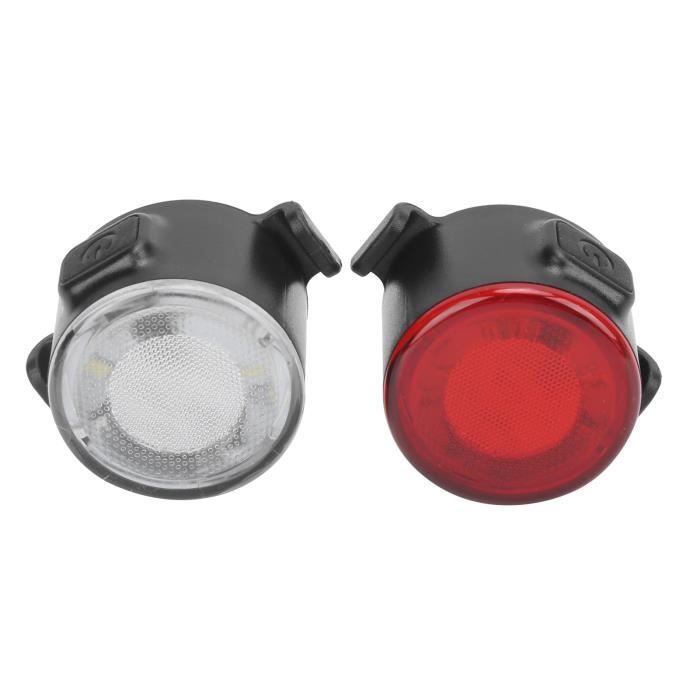 Kit Feux Avant/arrière CatEye Orb – Design Noir Poli, Alu, Super Compact