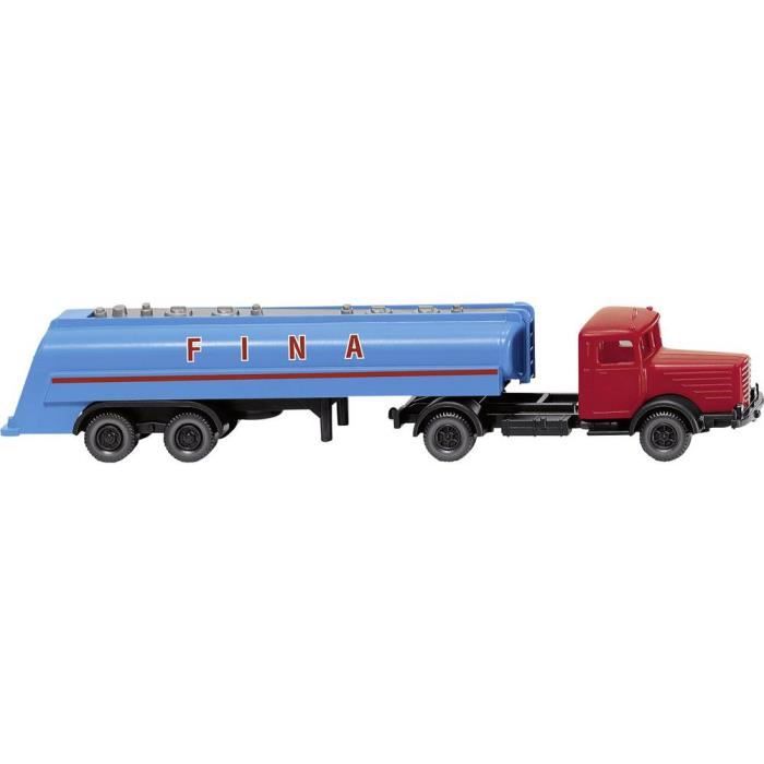 Wiking N 094703 – Camion Büssing 8000 Avec Remorque à Bois, Authentique Pour Voie N