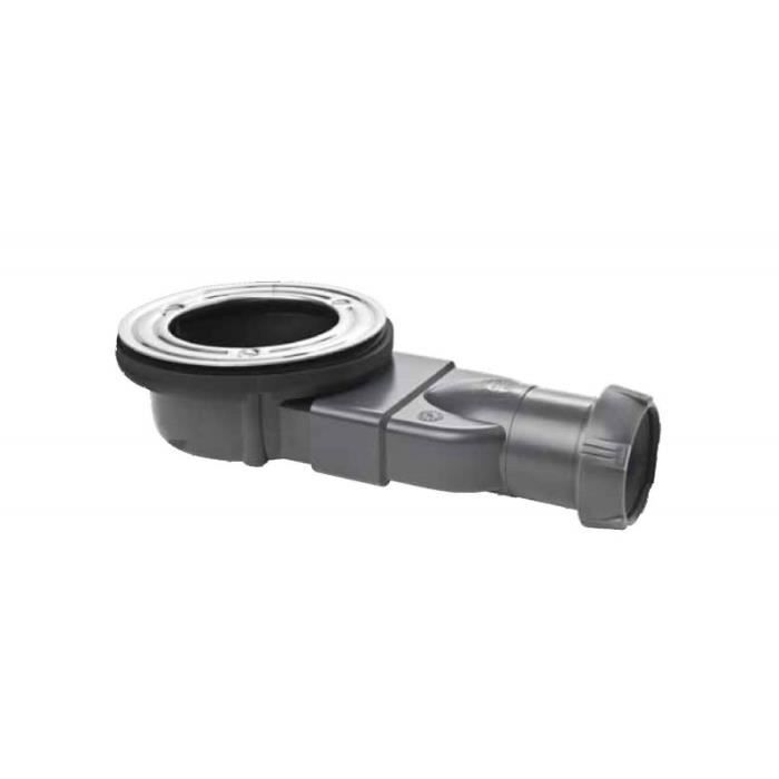 Bonde de Douche SLIM PLATEAU à membrane de WIRQUIN diamètre 90 mm