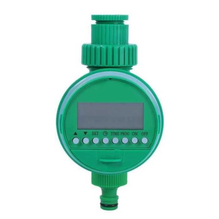 Programmateur D'arrosage électronique Green Blue GB390 - IP55 - Durée 1 à 300 Min, Fréquence 1h à 7 Jours - 4