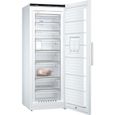 Congélateur armoire Siemens GS58NAWCV Blanc - Volume 365 L - Froid ventilé - 5 tiroirs dont 1 Big Box-1
