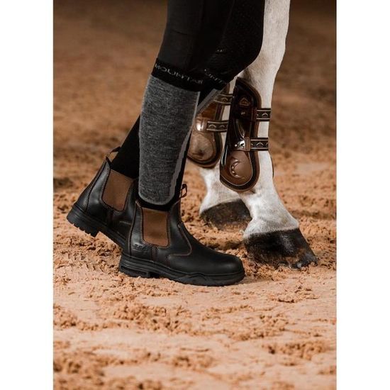 Boots d equitation Mountain Horse Protective Jodhpur brown II 35 Cdiscount Sport