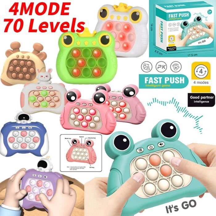 Console De Jeux Électronique Cube 23 Jeux – Rétroéclairage Vert, Difficulté Réglable, Cadeau Enfant/Adulte