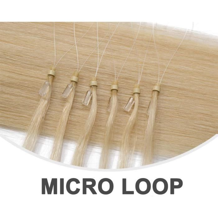 Extension Loops : Echantillon 1€ - Pose à Froid - Extens Hair - Foto 7