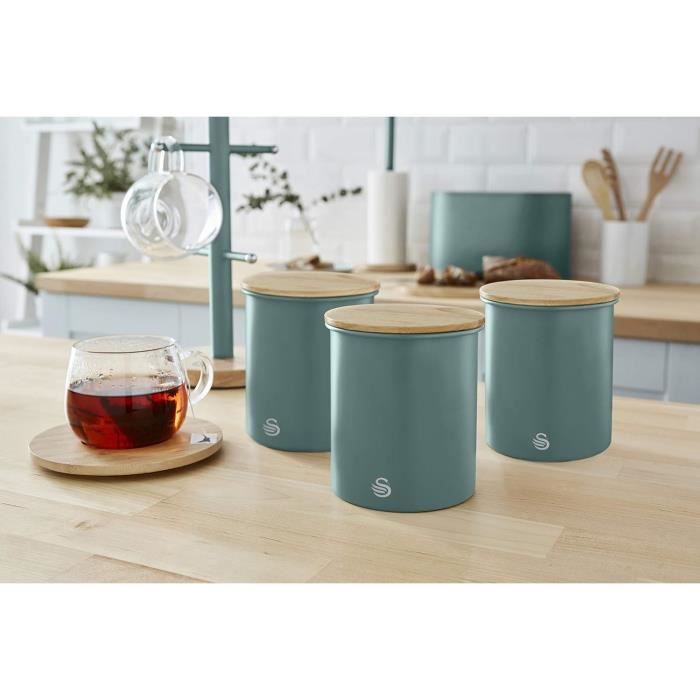 1 PC BOÎTE à pain Ménage Bac de rangement en acier inoxydable Cuisine
