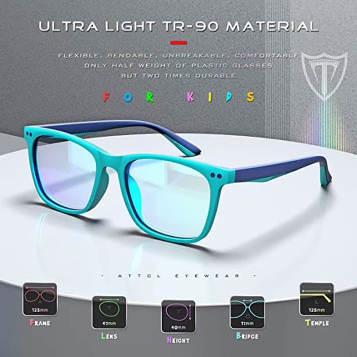 Lunette filtre bleu sale enfant