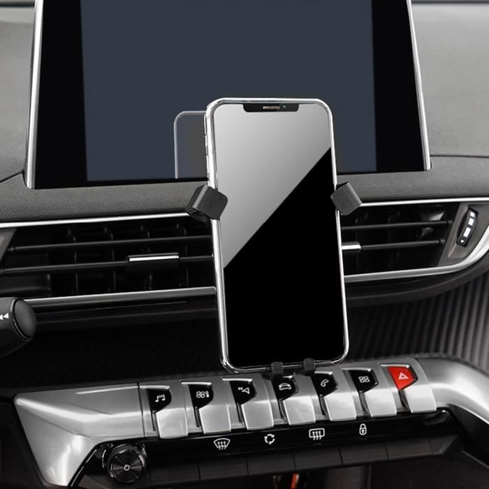 Accessoires Voiture,Support de téléphone portable pour Peugeot 3008-5008  2017 2018 2019 2020, accessoires de voiture, 1 - Type Red - Cdiscount  Téléphonie