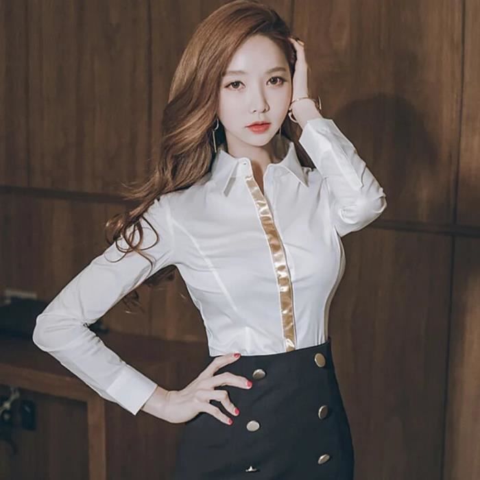 Chemise on sale blanche sexy