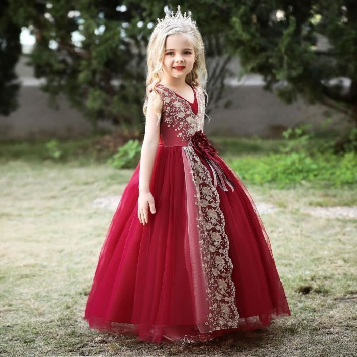 Robe avec sales tulle fille