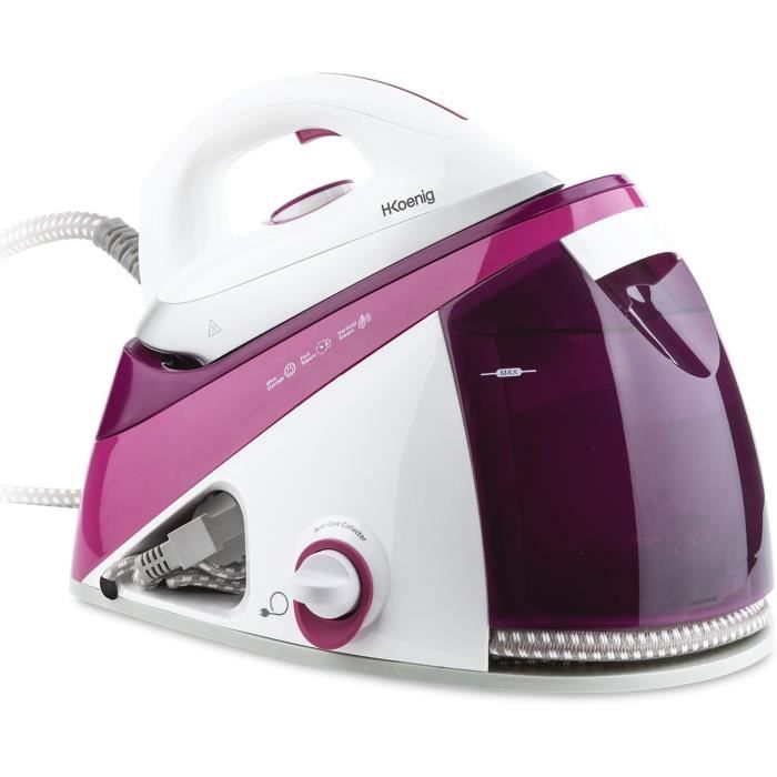 STANEW Fer à repasser à vapeur, 3000 W, vapeur continue 120g±15g/min