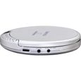 Lecteur CD portable Lenco CD-201 CD-201SI CD, CD-R, CD-RW, MP3 fonction de charge de la batterie argent 1 pc(s)-2