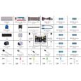 37 valeurs 480 pièces Kit Amusant de Composants électroniques avec Module d'alimentation, potentiomètre de précision,Arduino.-2