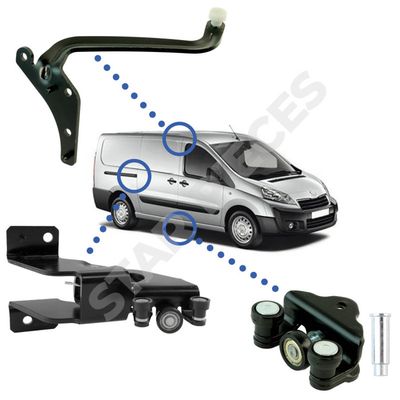 STARKIT PERFORMANCE Leve Vitre Compatible Pour Jumpy 1, Evasion, Expert, 806, Scudo, Ulysse Et Lancia Zeta (1994-2006) AVEC MOTEUR. AVANT DROIT (passager) 922434