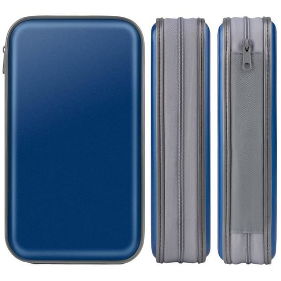 Blue Classeur A4 En Plastique Avec 20 Pochettes Transparentes O9T6