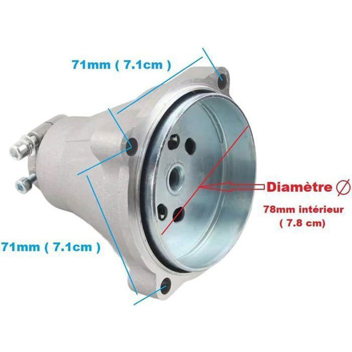 Embrayage De Rechange Débroussailleuse 43cc 52cc - Diamètre 7.5cm Outil Jardinage