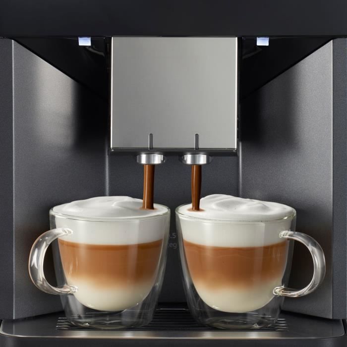 Siemens EQ.500 - Machine à Expresso Entièrement Automatique Avec Réservoir à Lait Intégré - Prépare 2 Tasses En Un Clic !