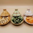 Mini Tajine Ethnique De La Porte D'Épices Sauces En Céramique Marocaine Tunisien 1211201236-3
