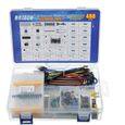 37 valeurs 480 pièces Kit Amusant de Composants électroniques avec Module d'alimentation, potentiomètre de précision,Arduino.-3