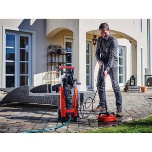 Nettoyeur Haute Pression Lehmann 220 Bars - 1800W - Pompe Aluminium - 5m Tuyau - Avec Réservoir Détergent