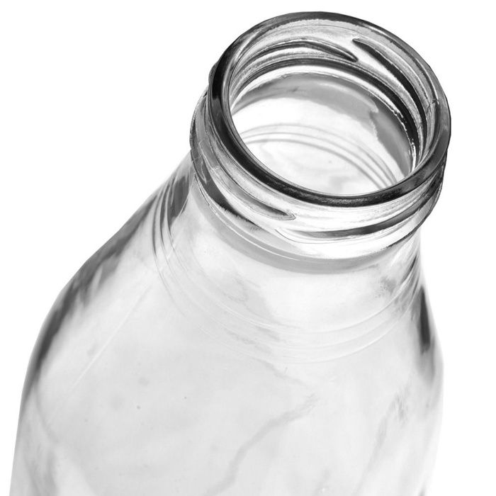 Lot de 6 Bouteilles en Verre de 250 ml Avec Couvercles - Réutilisables pour Lait et Jus - Inclut Pailles, Étiquettes et Stylo pour Tableau Blanc