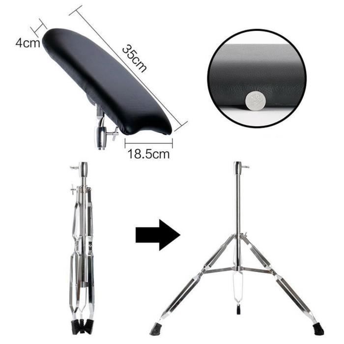 Accoudoir de tatouage - KIMISS - Hauteur et angle ajustables - Base de Accoudoir de tatouage - KIMISS - Hauteur et angle ajustables - Base de