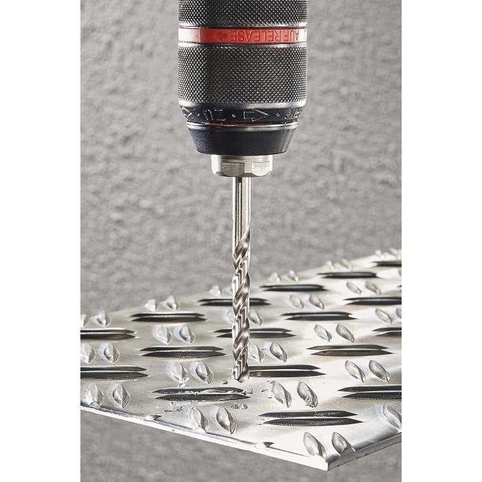 Foret Métal HSS Cylindrique Laminé 10 X 7.5 Mm - Marque Silverline - Neuf En Emballage