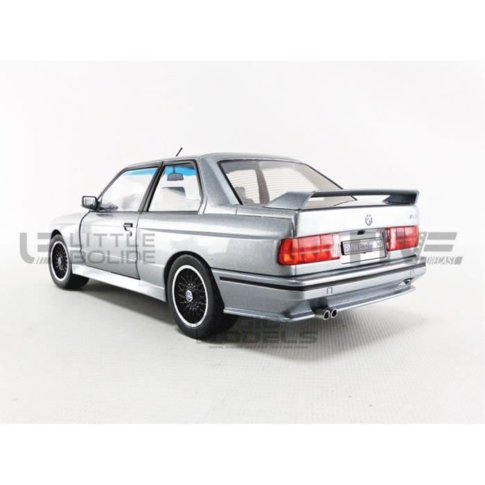 Voiture Miniature de Collection SOLIDO 1-18 - BMW M3 E30 - 1990 - Black -  1801501