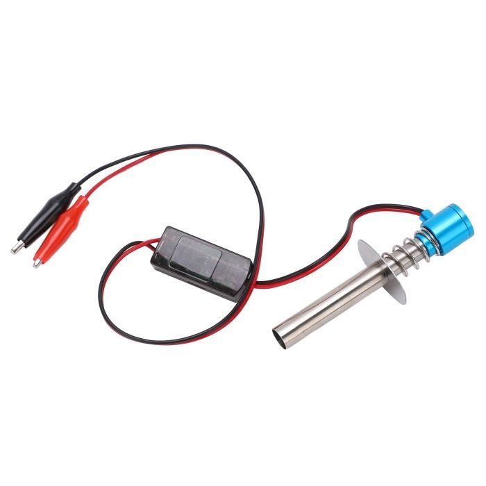Allumeur Moteur RC HSP 1/10 - Modèle 80103 En Aluminium, Pour Bougie De Préchauffage, Couleur Bleu