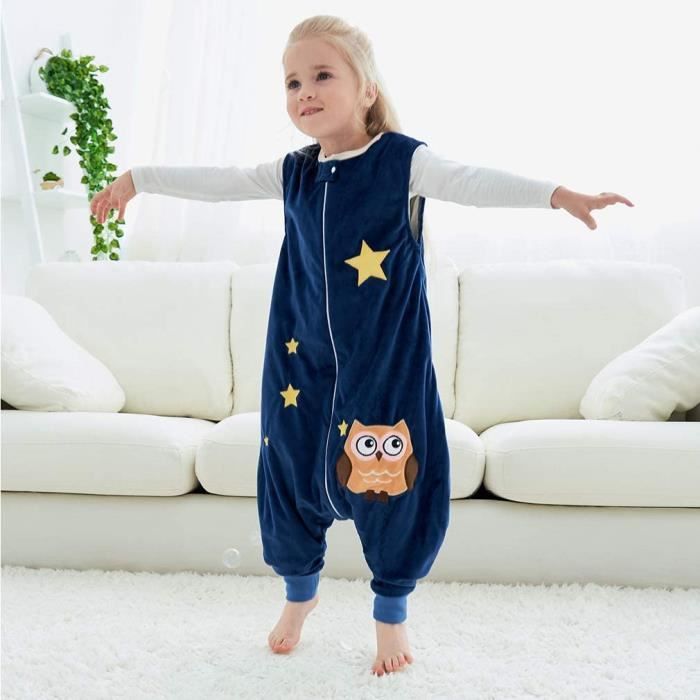 Gigoteuse bébé,Gigoteuses Bébé Fille Garçon avec des Pieds Hiver Automne  Pyjama,Bleu Foncé,cadeau parfait pour Bébé,2-3 Ans,M - Cdiscount  Puériculture & Eveil bébé