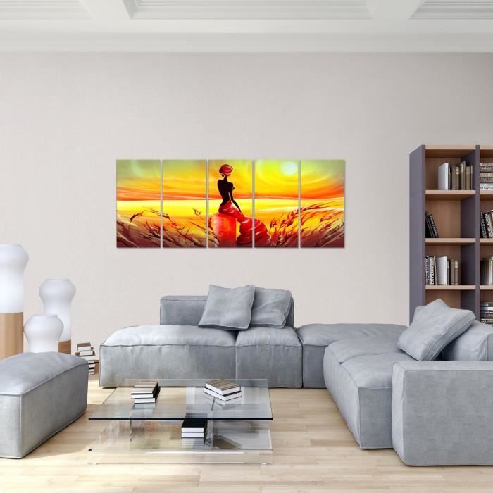 Impression sur Toile 120x60 cm – Tableau Décoration Murale pour Salon