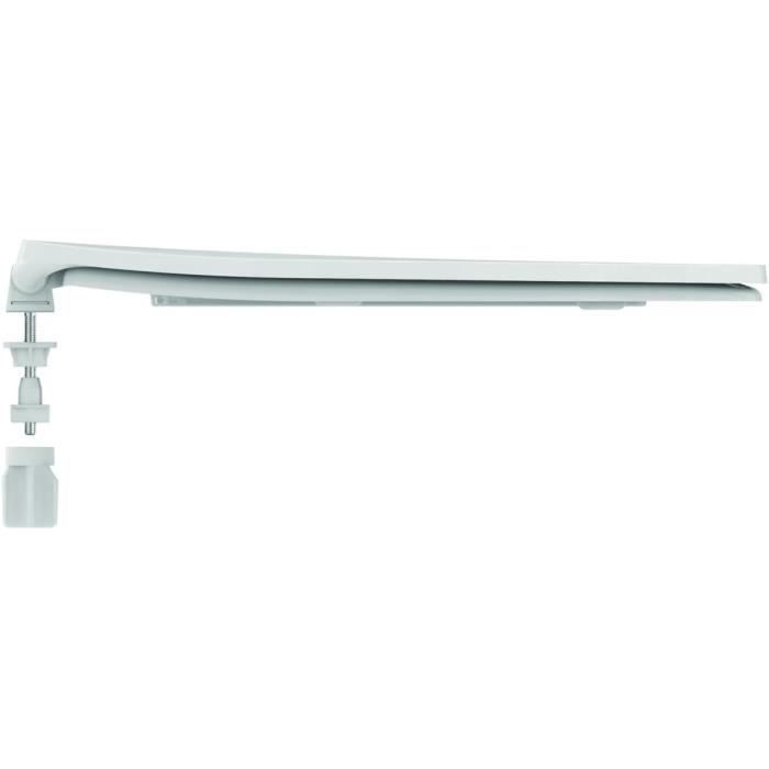 Ideal Standard Abattant WC Universel Frein de Chute Forme Ovale Lunette Toilette Siege WC E252901 Declipsable Installation18 Cdiscount Bricolage